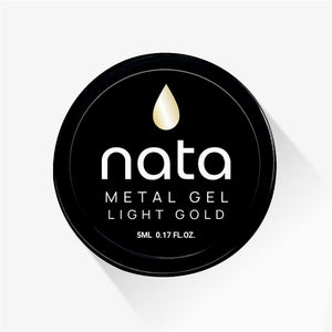 Paint Gel Metal Light Gold Nata