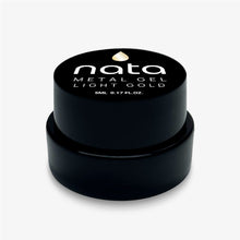 Carica l&#39;immagine nel visualizzatore di Gallery, Paint Gel Metal Light Gold Nata
