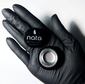 Paint Gel Metal Silver Nata