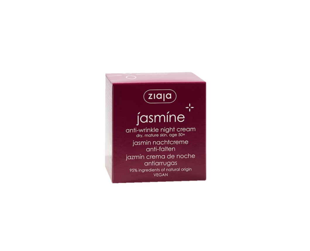 JAZMÍN Crema facial de noche antiarrugas