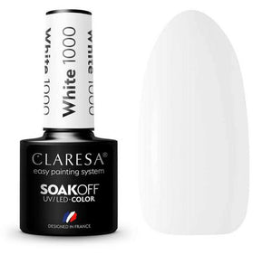 Esmalte semipermanente blanco Claresa 1000