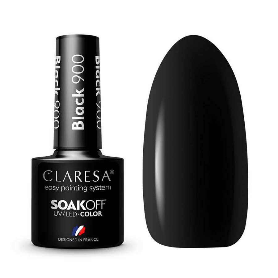 Esmalte Semipermanente Negro 900 Claresa